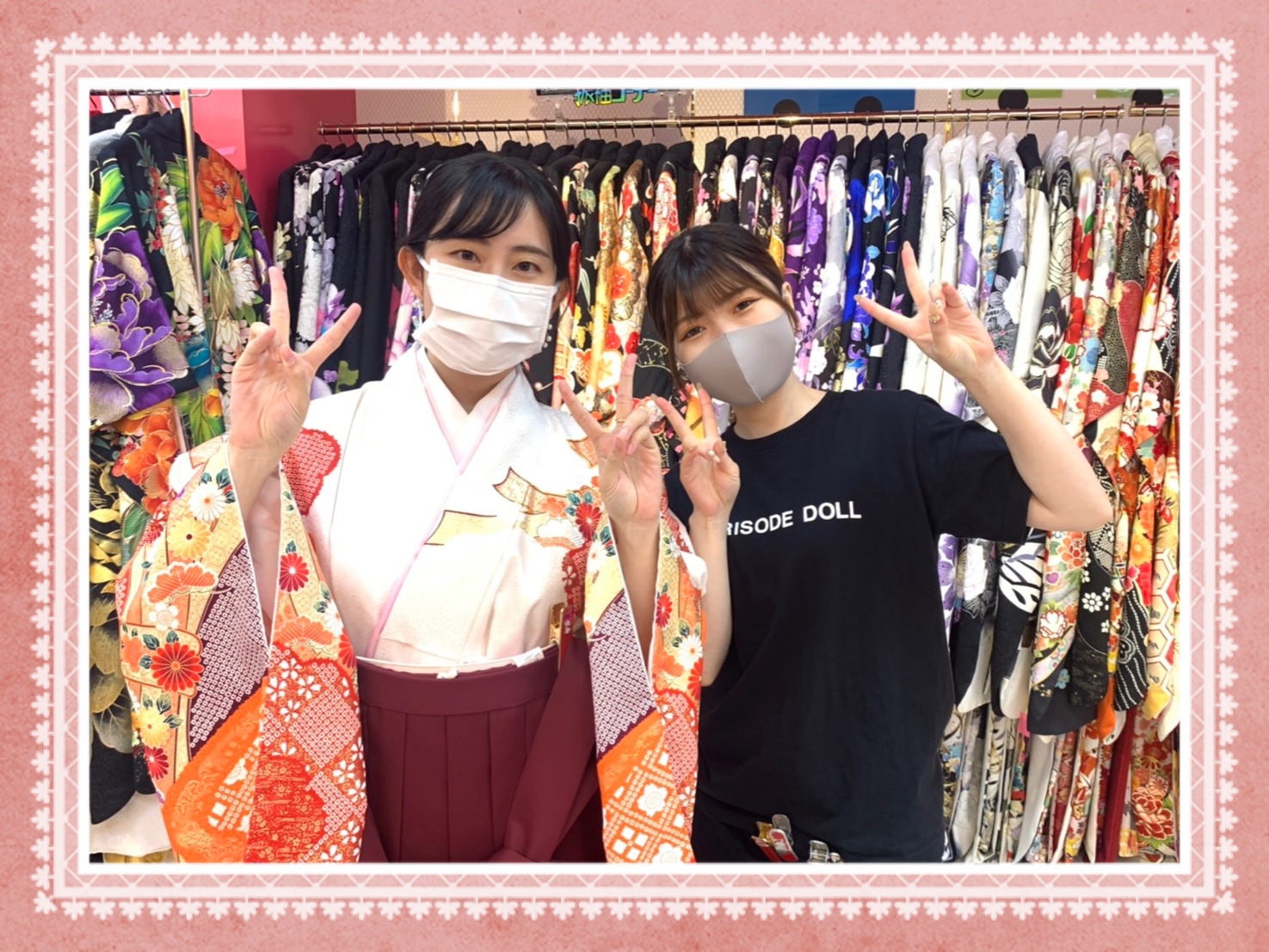 【TAKAZEN神戸店】♡29日　玉城ティナの新作の可愛い袴の姫ちゃん♡