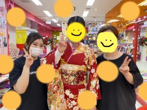 TAKAZEN 振袖　神戸　レンタル　古典柄