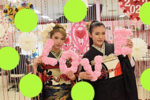 前撮り　振袖　TAKAZEN心斎橋店