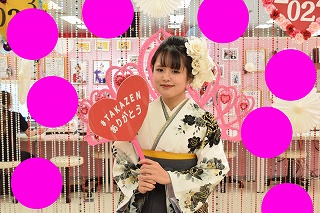 前撮り　振袖　TAKAZEN心斎橋店