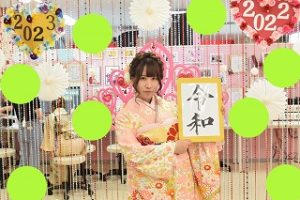 前撮り　振袖　TAKAZEN心斎橋店