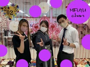TAKAZEN心斎橋店　振袖　コーディネイト