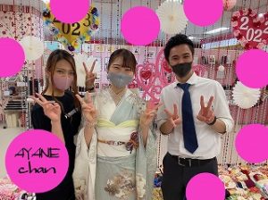 TAKAZEN心斎橋店　振袖　コーディネイト