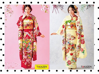 ♥【TAKAZEN堺店】23日　王道人気の古典柄お振袖♥