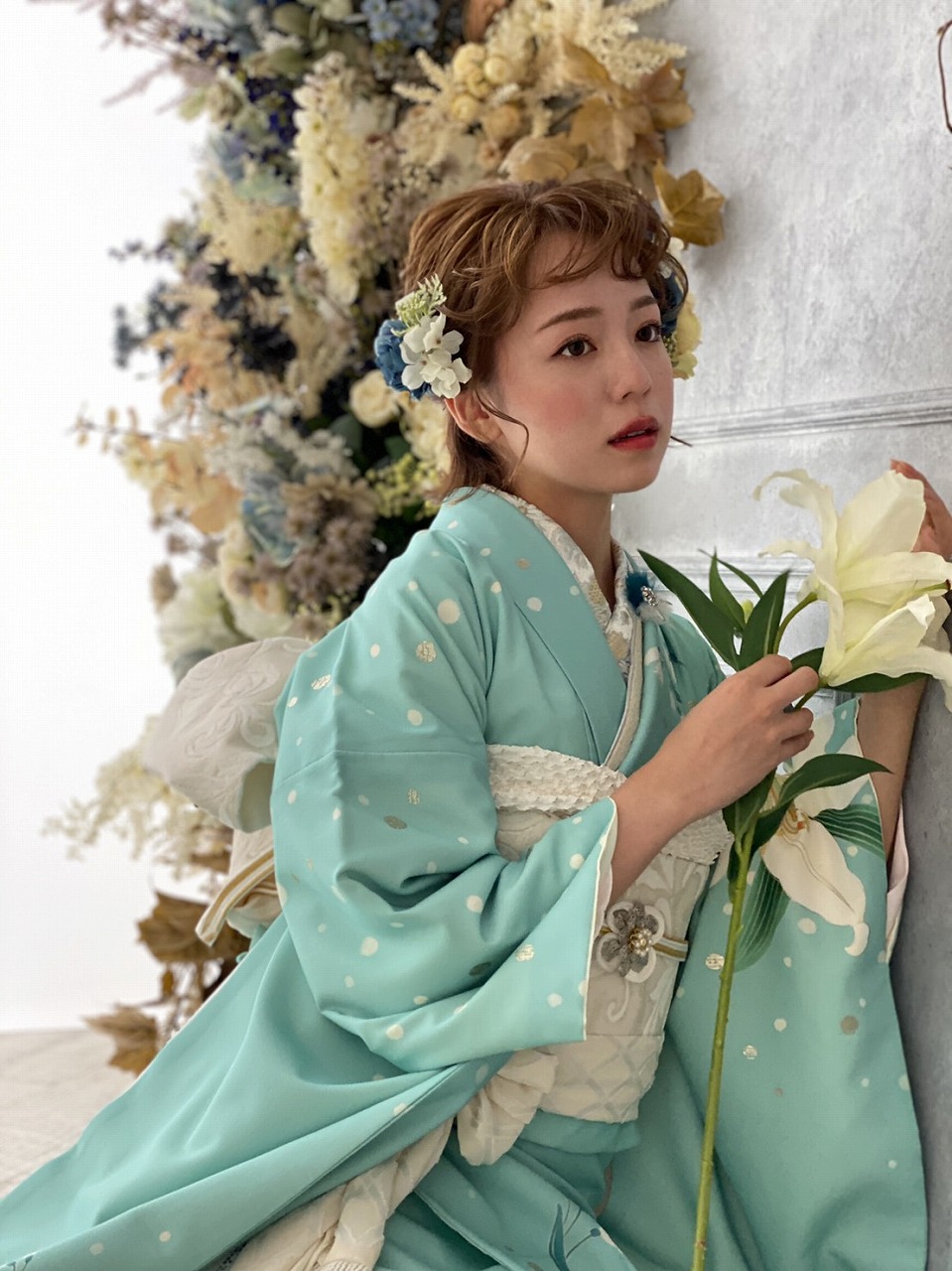 黒田真由香ちゃんが撮影に来てくれました💕