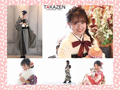 ♥【TAKAZEN堺店】14日　大阪堺で成人式　オシャレでかわいい前撮り撮影会♥