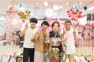 前撮り　振袖　TAKAZEN心斎橋店