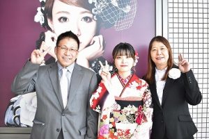 成人式　前撮り撮影会　振袖
