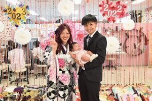 前撮り　振袖　TAKAZEN心斎橋店