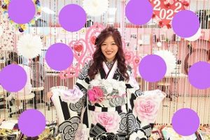 前撮り　振袖　TAKAZEN心斎橋店