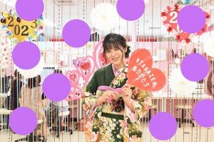 前撮り　振袖　TAKAZEN心斎橋店