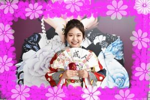 成人式　振袖　前撮り撮影会