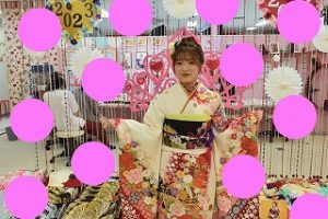 前撮り　振袖　TAKAZEN心斎橋店