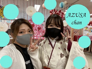 中村理砂　袴　TAKAZEN心斎橋店