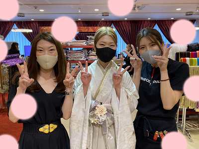 【TAKAZEN梅田本店】♡15日　くすみ色ハカマ姫ちゃん♡