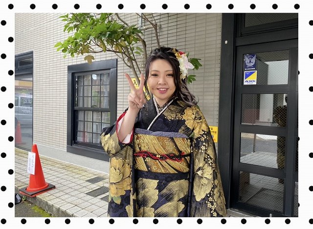 振袖　レンタル　かわいい