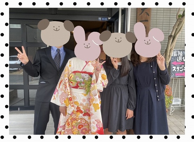 振袖　レンタル　かわいい