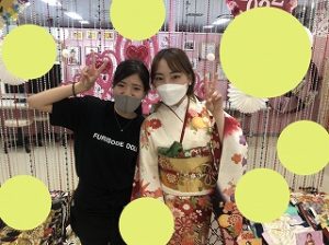 TAKAZEN心斎橋店　振袖　コーディネイト