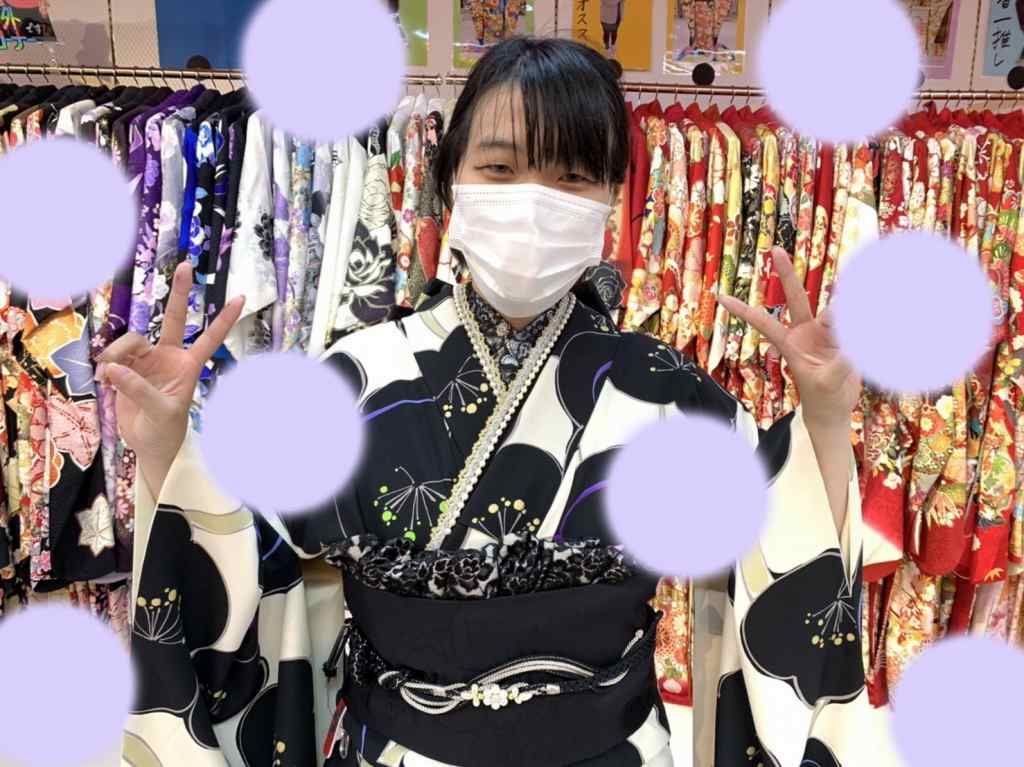 【TAKAZEN神戸店】♡2日　お写真プランでレトロのお振袖をイマドキにアレンジした振袖姫ちゃん♡