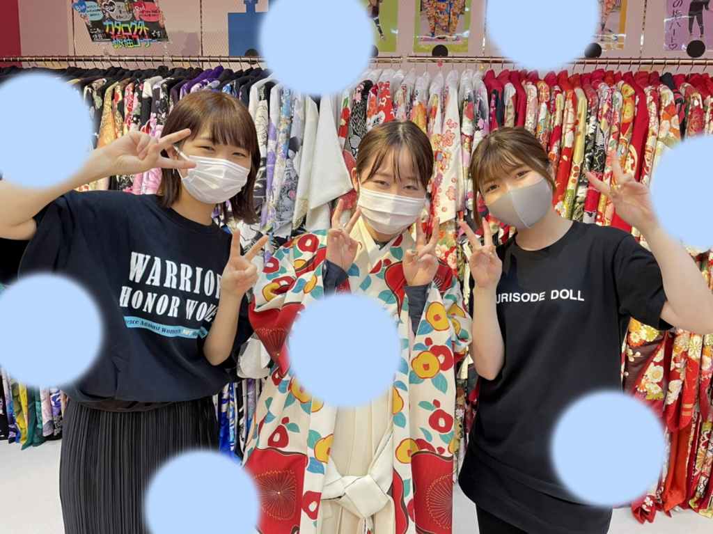 【TAKAZEN神戸店】♡12日　大人気のレトロシリーズに白の袴のオシャレな袴姫ちゃん♡