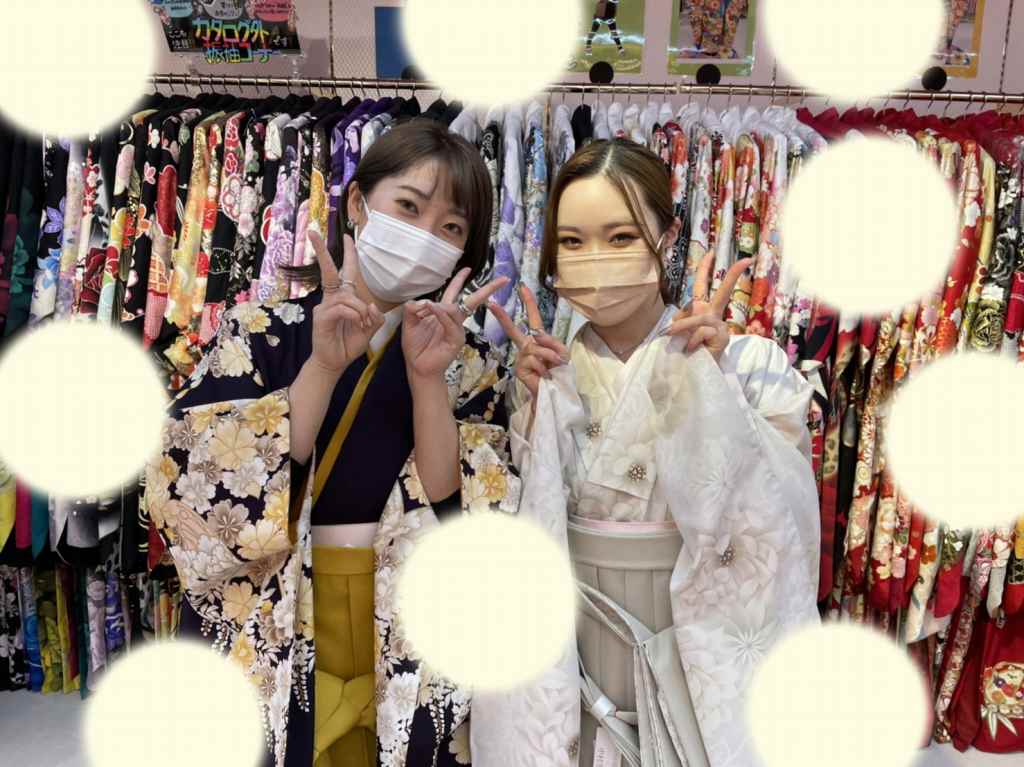 【TAKAZEN神戸店】♡28日　お友達同士のイマドキ袴姫ちゃん♡
