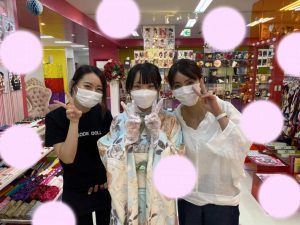 TAKAZEN　タカゼン　ヘップバーン　派手　リボン　キラキラ　振袖　成人式　レンタル