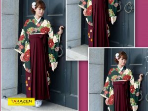 TAKAZEN　タカゼン　袴　卒業式　レンタル　格安　可愛い