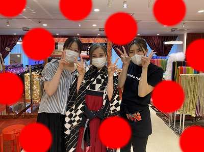 【TAKAZEN梅田本店】♡13日ハカマ＆お振袖姫ちゃん♡