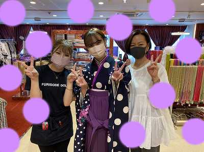 【TAKAZEN梅田本店】♡27日大阪梅田でハカマ姫ちゃん♡