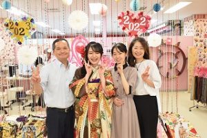 前撮り　振袖　TAKAZEN心斎橋店