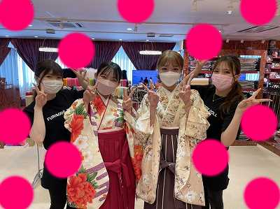 【TAkAZEN梅田本店】♡25日かわいい袴姫ちゃん♡