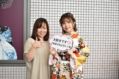 成人式　振袖　前撮り