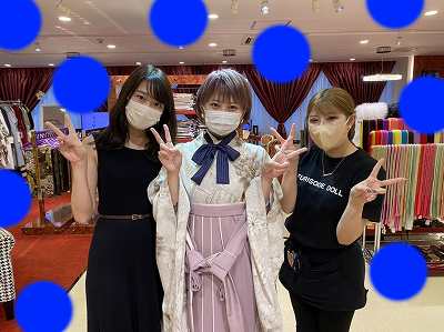【TAKAZEN梅田本店】♡6日　大阪梅田で袴レンタル姫ちゃん♡