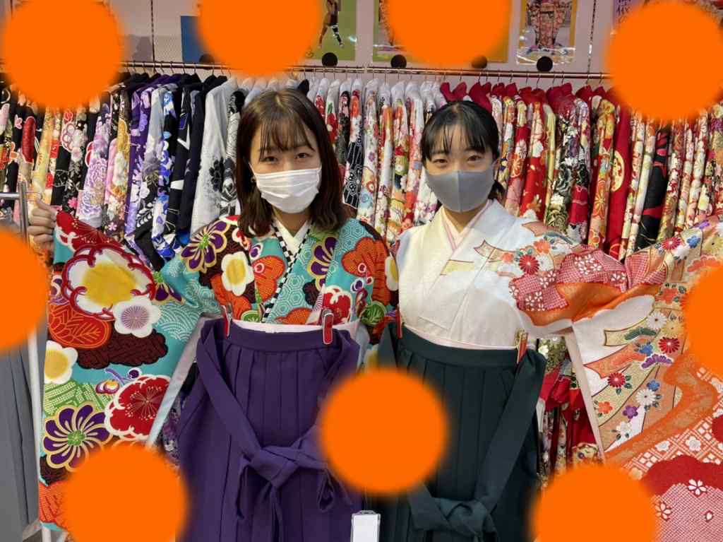 【TAKAZEN神戸店】♡6日　お友達同士の可愛い神戸で可愛い袴姫ちゃん♡