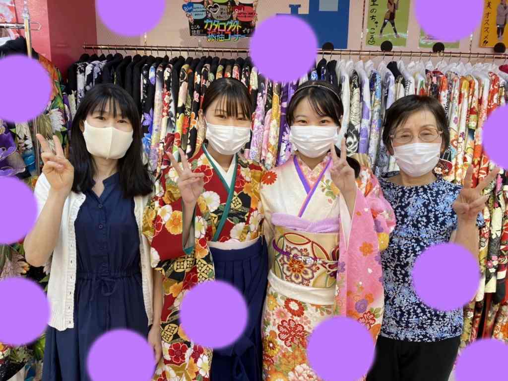 【TAKAZEN神戸店】♡25日　三宮・元町のイマドキかわいい袴＆お振袖姫ちゃん達♡