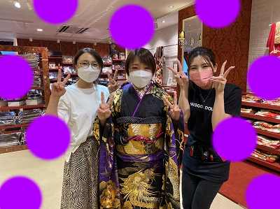 【TAKZEN梅田店】♡10日　袴＆お振袖姫ちゃん♡
