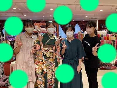 【TAKAZEN梅田本店】♡1日　お振袖＆袴姫ちゃん♡
