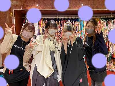 【TAKAZEN梅田本店】♡11日　袴＆お振袖姫ちゃん♡