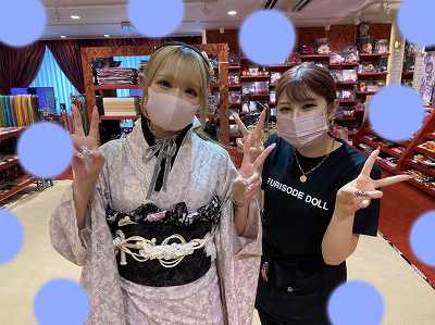 【TAKAZEN梅田本店】♡13日　ピンクレースお振袖姫ちゃん♡