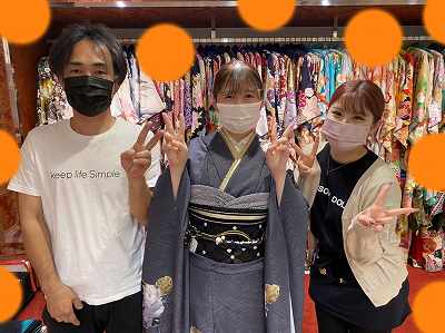 【TAKAZEN梅田本店】♡19日大阪梅田でお振袖レンタル姫ちゃん♡