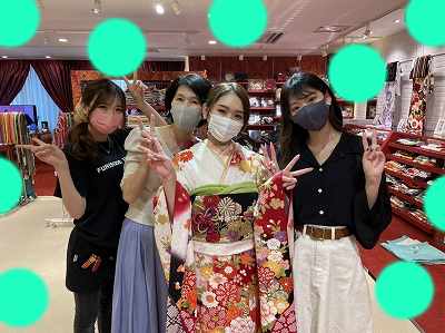 【TAKAZEN梅田本店】♡16日大阪梅田で振袖＆袴レンタル姫ちゃん♡