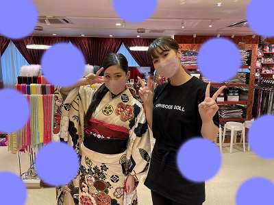 【TAKAZEN梅田本店】♡12日　カワイイ袴＆お振袖姫ちゃん♡