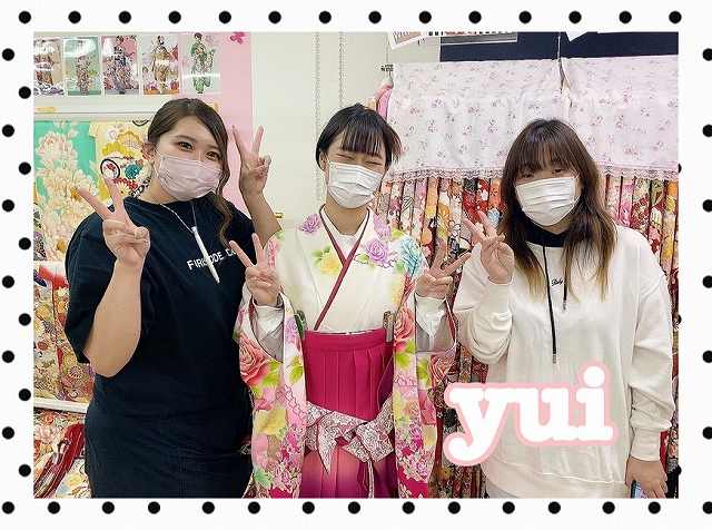 【TAKAZEN奈良店】24日♡　キュートで可愛い柄の卒業式袴姫ちゃんご紹介♡