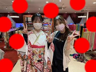 【TAKAZEN梅田本店】♡11日　大阪梅田で卒業式袴＆成人式お振袖レンタル姫ちゃん♡