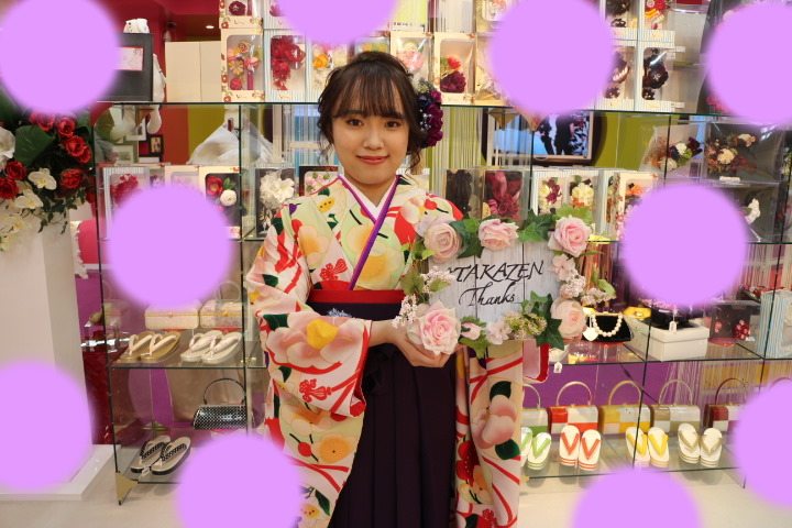 TAKAZEN　タカゼン　袴　卒業式　レンタル　格安　可愛い