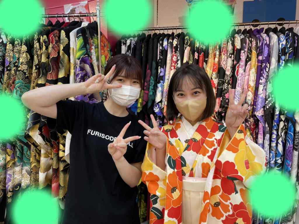【TAKAZEN神戸店】♡6日　大人気！オシャレなクリーム色の袴姫ちゃん♡