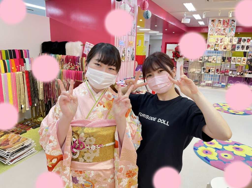 【TAKAZEN神戸店】♡7日　王道可愛い！古典柄の成人式のお振袖姫ちゃん♡