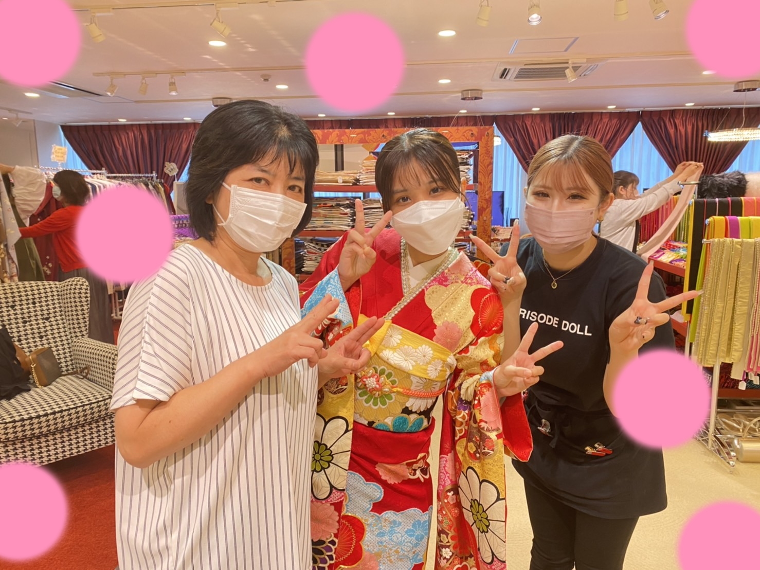 【TAKAZEN梅田本店】♡2日　イマドキお振袖でフォトプラン姫ちゃん♡