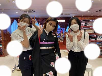 【TAKAZEN梅田本店】♡14日　イマドキお振袖＆袴姫ちゃん♡