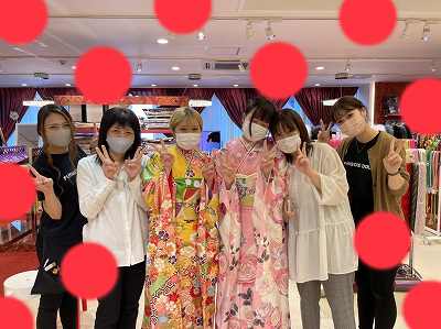 【TAKAZEN梅田本店】♡3日　お友達同士お振袖姫ちゃん♡　